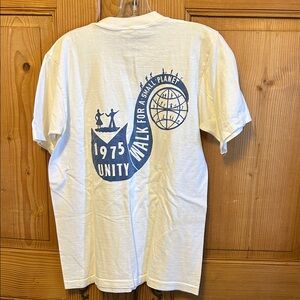 Vintage 1970s Towncraft JC Penney 100% Cotton Graphic T Shirt